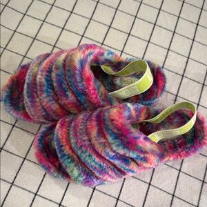 UGG Women's Colorful Fluffy Slippers